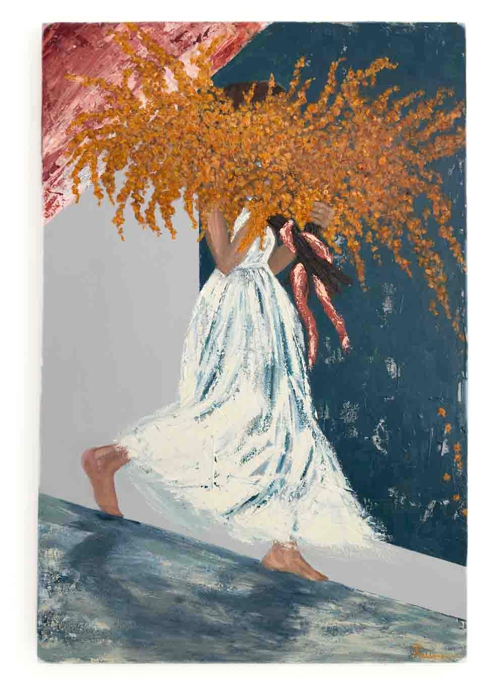 Floral Path Print XXL 16"x24"