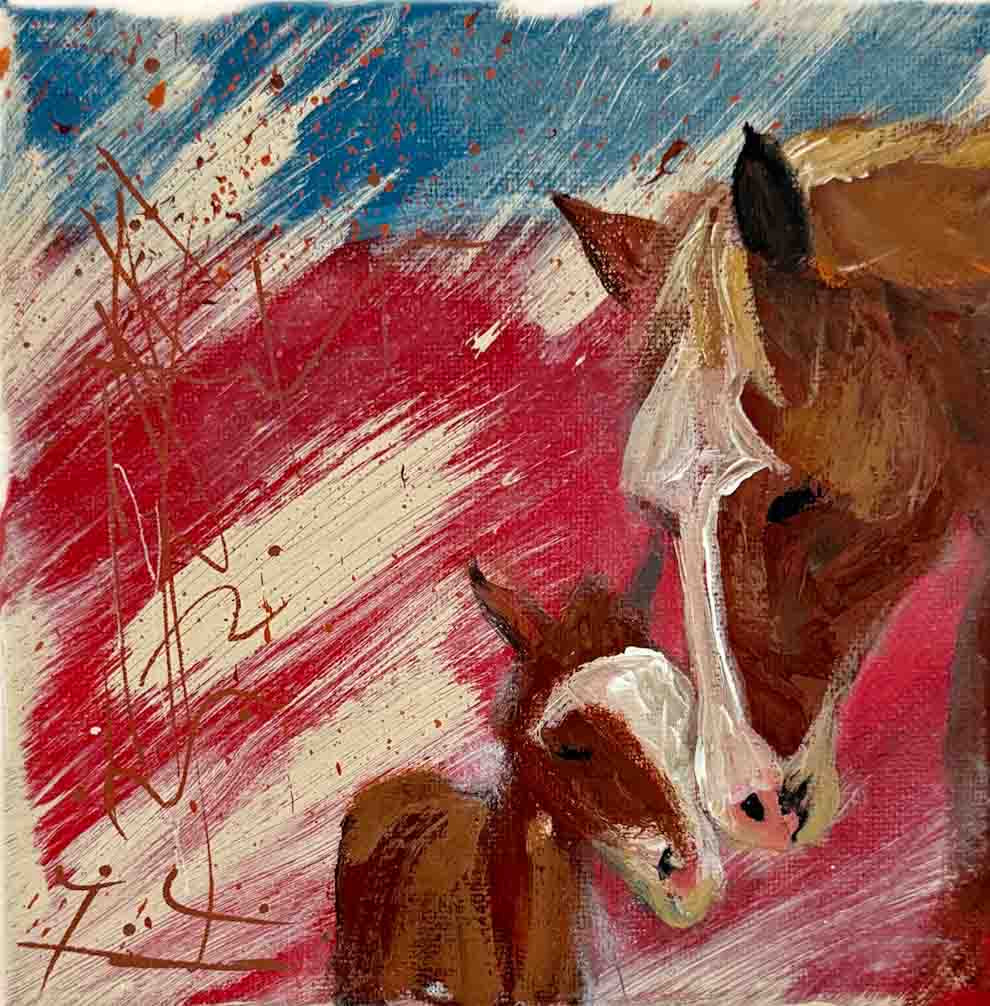 Mini Mama & Pony