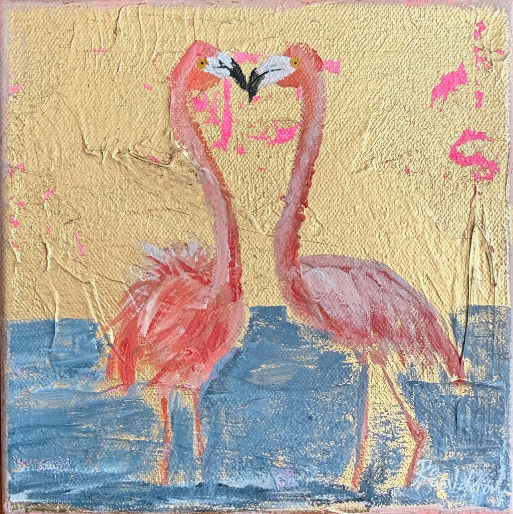 Mini Flamingo Love