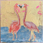 Mini Flamingo Love