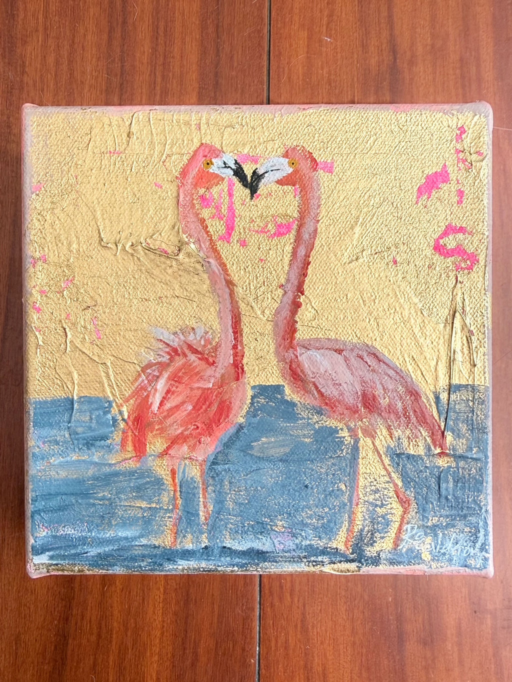 Mini Flamingo Love