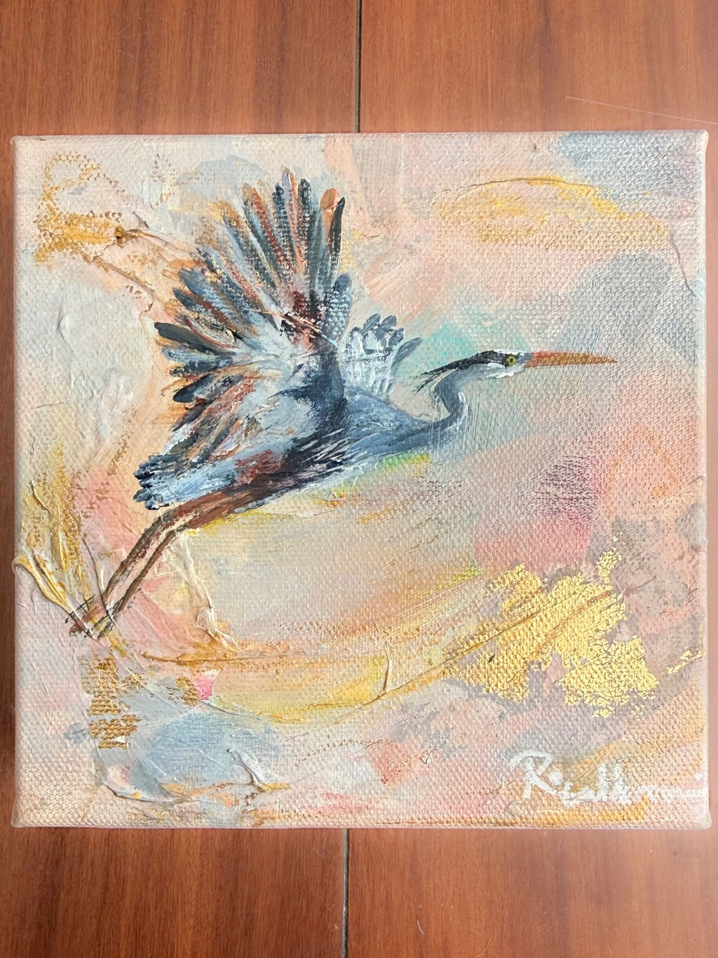 Mini Great Blue Heron