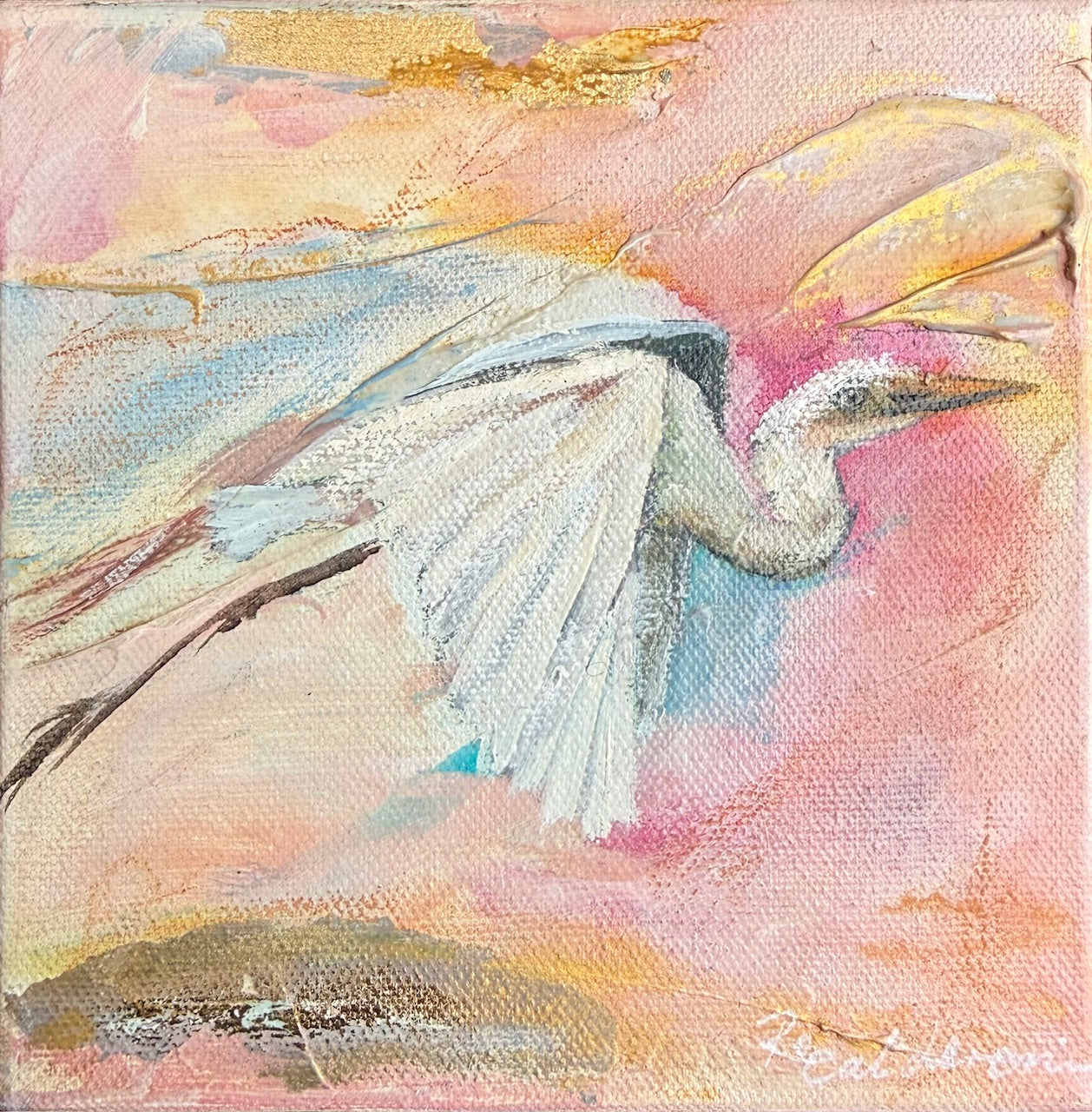 Mini Great Egret