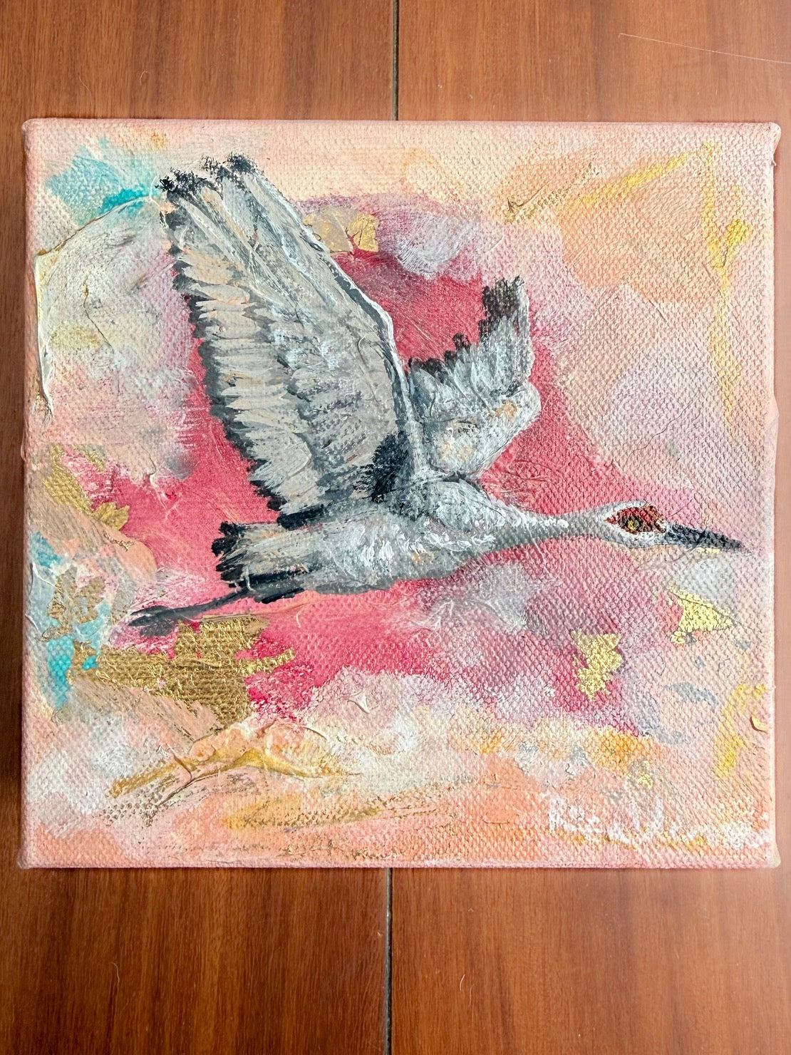 Mini  Sandhill Crane