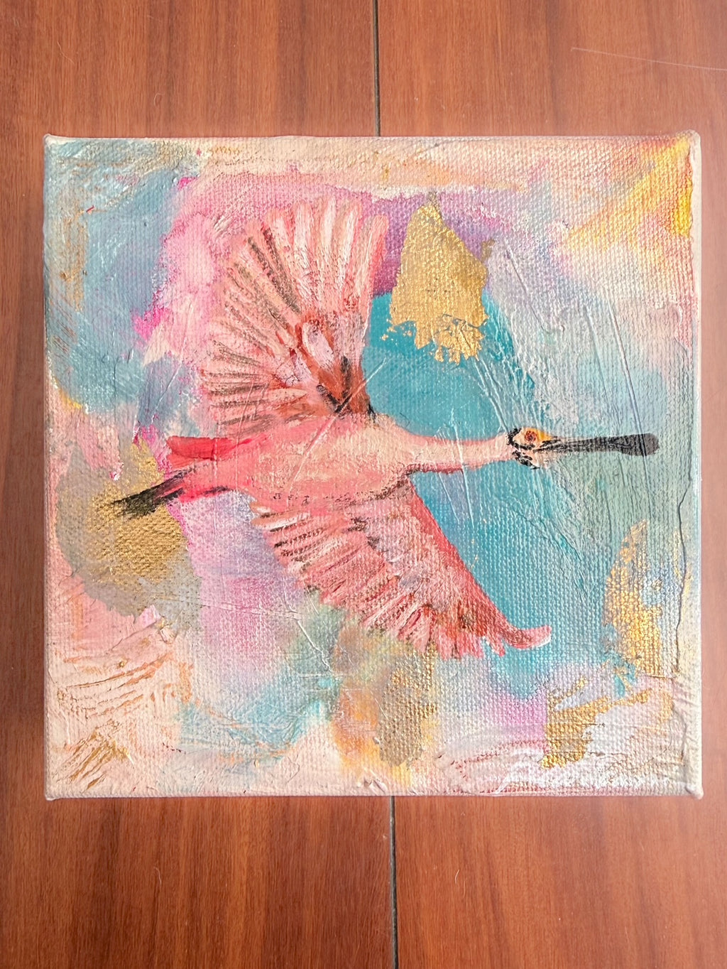Mini Roseate Spoonbill