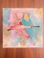Mini Roseate Spoonbill