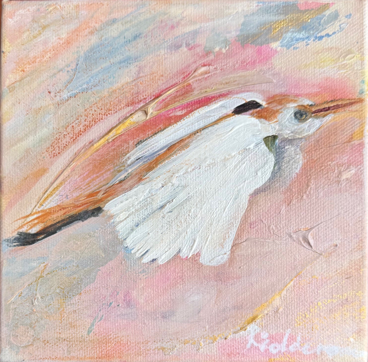 Mini Cattle Egret