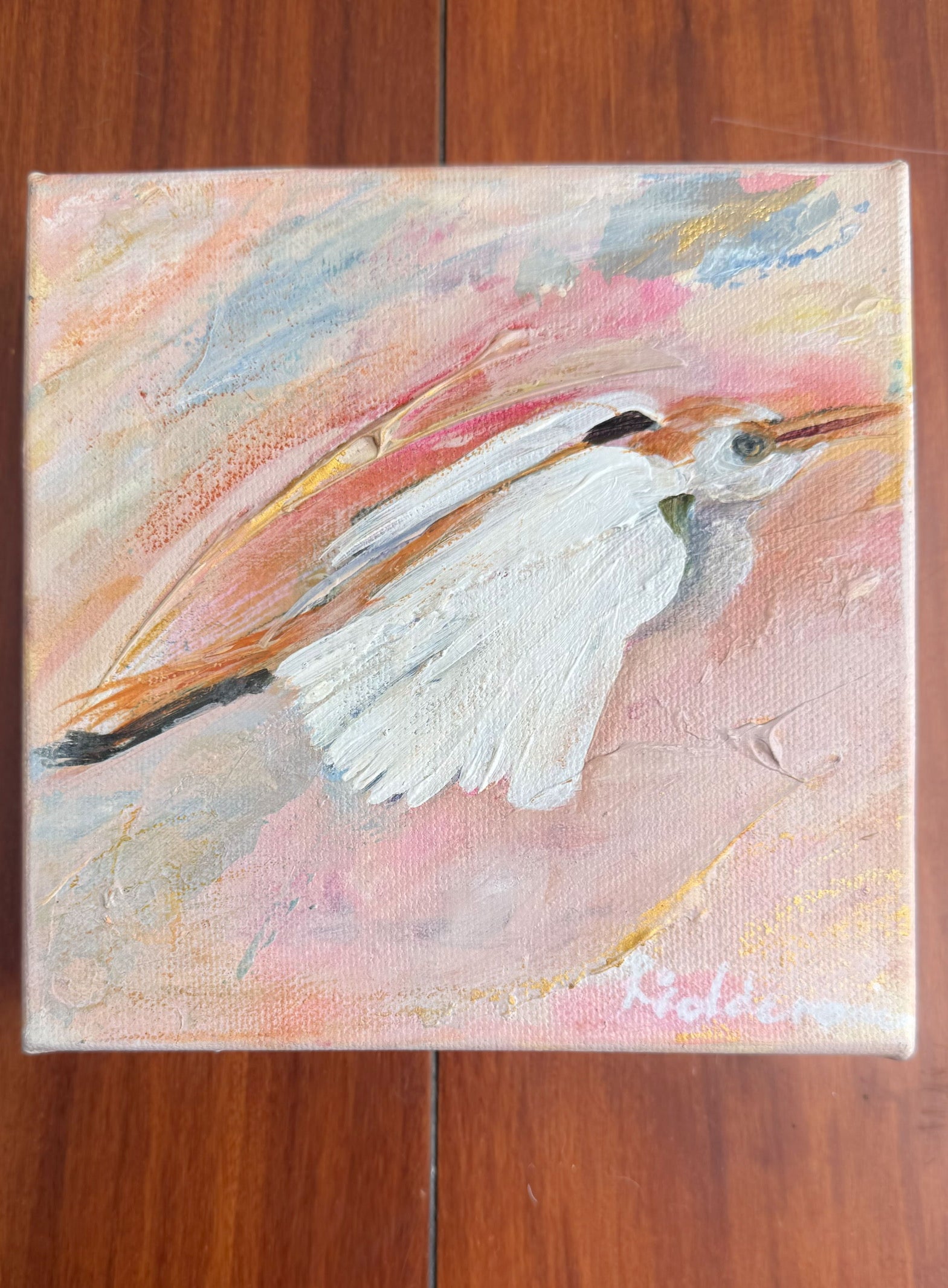 Mini Cattle Egret