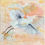 Mini Snowy Egret