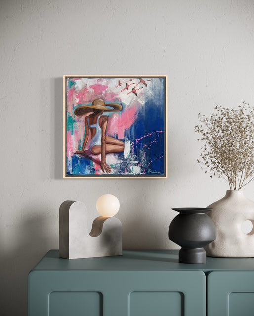 Poolside Reverie - Currently for Sale through ADCFineArt.com