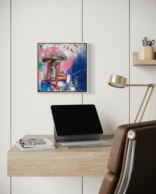 Poolside Reverie - Currently for Sale through ADCFineArt.com