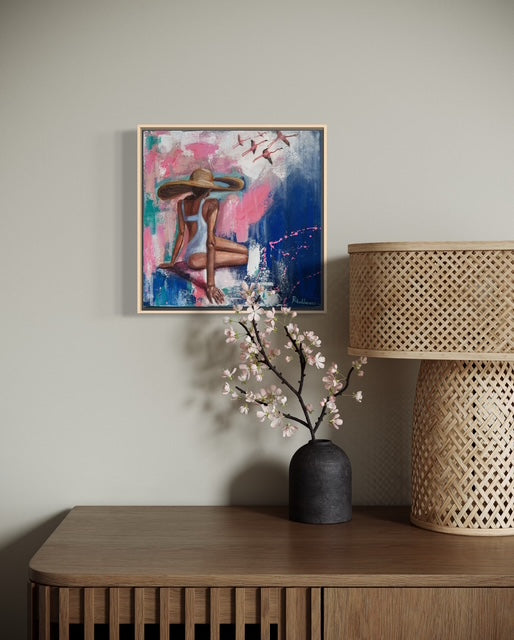 Poolside Reverie - Currently for Sale through ADCFineArt.com
